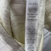 Gucci 25SS New Round Neck Top Crafted from Premium Wool with Metallic Thread Tartan Jacquard Fabric, Featuring a Circular Interlocking Double G Button at the Back