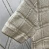 693140e5908475d562cd9c15 Gucci 25SS New Round Neck Cardigan Crafted from Premium Wool with Metallic Thread Geometric Jacquard Fabric, Featuring Interlocking Double G Round Buttons
