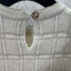 693140ed908475d562cd9c19 Gucci 25SS New Round Neck Cardigan Crafted from Premium Wool with Metallic Thread Geometric Jacquard Fabric, Featuring Interlocking Double G Round Buttons