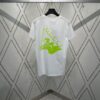 693140fc908475d562cd9c1c Gucci 25SS New Arrival Oversized T-Shirt Crafted from Garment-Dyed Knit Cotton, Featuring Gucci Logo Print on the Front and Gucci Surfer Print on the Back