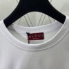 693141c1908475d562cd9c31 Gucci 25SS New Regular Fit T-Shirt Crafted from Knit Cotton with Signature Gucci Web Stripe Flag Print