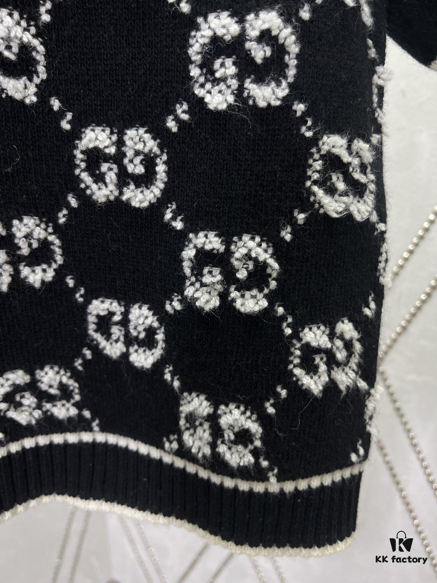 693141e0908475d562cd9c3c G House 25SS New Arrival Top Crafted from GG Wool Slub Jacquard Fabric, a Premium Selection from the Collection