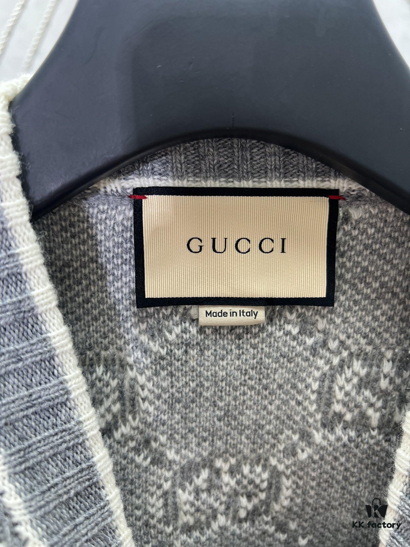 G House 25SS New Arrival Top Crafted from GG Wool Knob Velvet Jacquard Fabric, a Curated Highlight of the Collection. High Version!