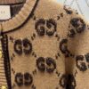 6931420f908475d562cd9c4f G House 25SS New Arrival Cardigan Made from GG Wool Bouclé Yarn Blend Jacquard Fabric. High Version!
