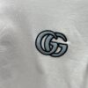 Gucci 25SS Early Spring New Arrival Minimalist Classic Embroidered Double G Letter Print Round Neck