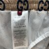 G Brand 25SS New Arrival Striped Patchwork Full Print Letter Logo Jacquard Shorts