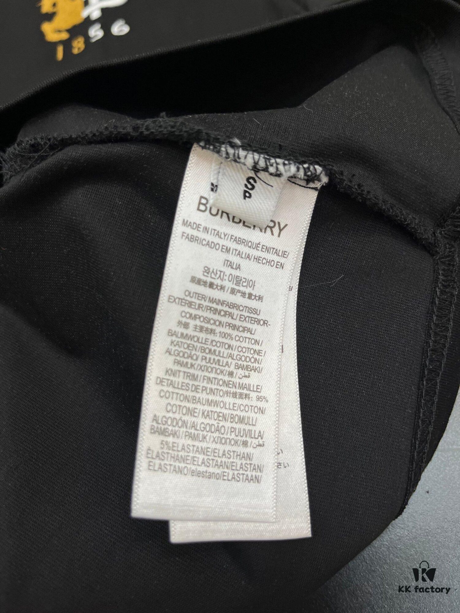 69314294908475d562cd9c79 BURBERRY Logo Embroidered Short-Sleeve T-Shirt