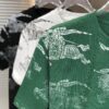 6931429e908475d562cd9c7c BURBERRY 2025 Spring/Summer New Arrival Round Neck Short Sleeve T-Shirt with All-Over Dot Print, Made from 320g Double-Yarn Combed Cotton Fabric, Slightly Loose Fit, Soft and Substantial Fabric Texture, Unisex Design