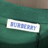 693142a6908475d562cd9c7e BURBERRY 2025 Spring/Summer New Arrival Round Neck Short Sleeve T-Shirt with All-Over Dot Print, Made from 320g Double-Yarn Combed Cotton Fabric, Slightly Loose Fit, Soft and Substantial Fabric Texture, Unisex Design
