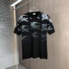 693142c6908475d562cd9c82 BURBERRY 2025 Spring/Summer New Arrival Round Neck Short Sleeve T-Shirt with All-Over Dot Print, Made from 320g Double-Yarn Combed Cotton Fabric, Slightly Loose Fit, Soft and Substantial Fabric Texture, Unisex Design