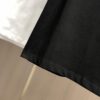 69314389908475d562cd9c97 BURBERRY 2025 Spring/Summer New Arrival Round Neck Short Sleeve T-Shirt with Contrasting Embroidery, 320g Double Combed Cotton Fabric, Slightly Loose Unisex Fit