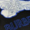 693143a8908475d562cd9c99 BURBERRY 2025 Spring/Summer New Arrival Round Neck Short Sleeve T-Shirt with Contrasting Embroidery, 320g Double Combed Cotton Fabric, Slightly Loose Unisex Fit