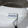 693143cf908475d562cd9ca0 BURBERRY 2025 Spring/Summer New Arrival Round Neck Short Sleeve T-Shirt with Contrasting Patch Embroidery, 320g Double Combed Cotton Fabric, Slightly Loose Unisex Fit