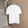 693143d7908475d562cd9ca3 BURBERRY 2025 Spring/Summer New Arrival Round Neck Short Sleeve T-Shirt with Contrasting Patch Embroidery, 320g Double Combed Cotton Fabric, Slightly Loose Unisex Fit