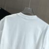 693143df908475d562cd9ca4 BURBERRY 2025 Spring/Summer New Arrival Round Neck Short Sleeve T-Shirt with Contrasting Patch Embroidery, 320g Double Combed Cotton Fabric, Slightly Loose Unisex Fit
