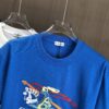 693143e6908475d562cd9ca6 BURBERRY 2025 Spring/Summer New Arrival Round Neck Short Sleeve T-Shirt with Equestrian Chain Embroidery, 320g Double Combed Cotton Fabric, Slightly Loose Unisex Fit