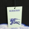 693143eb908475d562cd9ca8 BURBERRY 2025 Spring/Summer New Arrival Round Neck Short Sleeve T-Shirt with Contrasting Embroidery, 320g Double Combed Cotton Fabric, Slightly Loose Unisex Fit