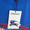693143f3908475d562cd9cab BURBERRY 2025 Spring/Summer New Arrival Round Neck Short Sleeve T-Shirt with Equestrian Chain Embroidery, 320g Double Combed Cotton Fabric, Slightly Loose Unisex Fit