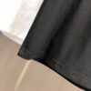 69314424908475d562cd9cb7 BURBERRY 2025 Spring/Summer New Arrival Round Neck Short Sleeve T-Shirt with Equestrian Chain Embroidery, 320g Double Combed Cotton Fabric, Slightly Loose Unisex Fit