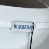 69314430908475d562cd9cbc BURBERRY 2025 Spring/Summer New Arrival Round Neck Short Sleeve T-Shirt with Equestrian Chain Embroidery, 320g Double Combed Cotton Fabric, Slightly Loose Unisex Fit