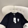 Burberry Foil-Embossed and Embroidered Horse Logo Short Sleeve T-Shirt Unisex