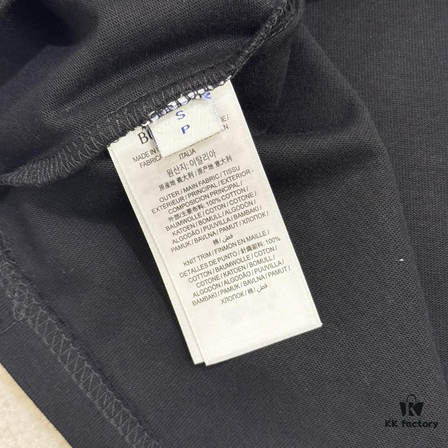 69314598908475d562cd9cfc BURBERRY 2025 Spring-Summer New Arrival Short Sleeve T-Shirt, Runway-Inspired Fashion Casual Tee with Designer Logo, Premium 100% Cotton