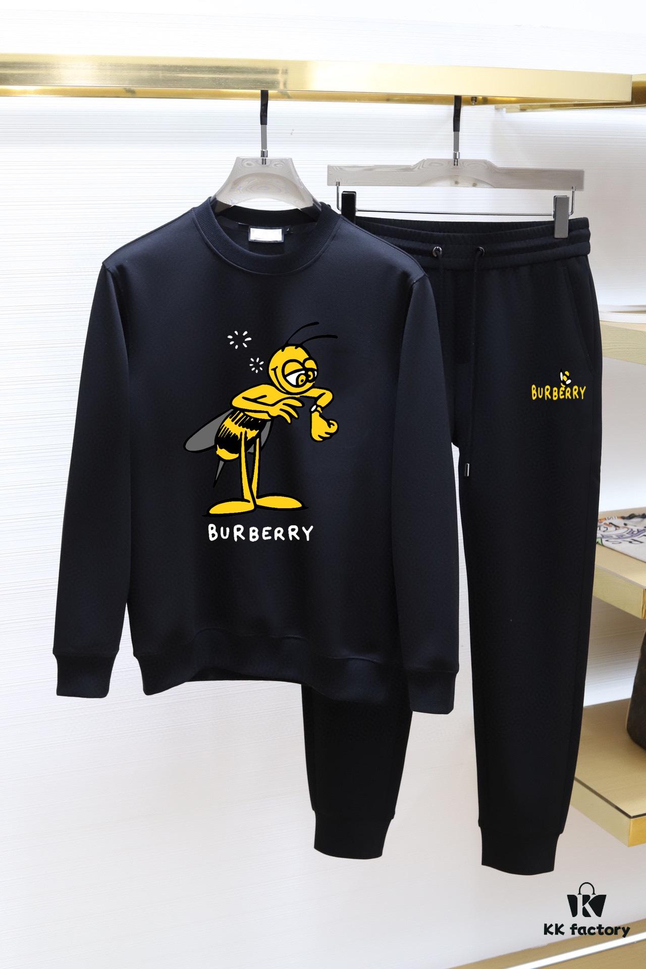 BURBERRY (Bao Bao Li) Premium Hoodie Set - 2025 New Arrival, 100% Natural High-Quality Roman Cotton, Elegant and Comfortable Unisex Fit