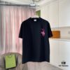 BURBERRY 2025 Summer New Arrival Personalized Letter Logo Print Custom 300g Fabric Short Sleeve T-Shirt Unisex