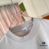 BURBERRY 2025 Summer New Arrival Personalized Letter Logo Print Short Sleeve T-Shirt Unisex Custom 300g Fabric