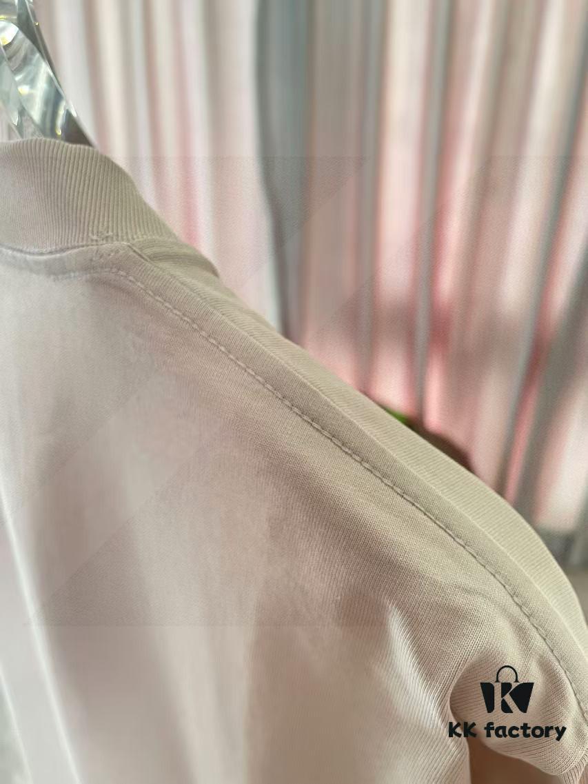 Dior 2025 Summer New Arrival Personalized Letter Logo Print Short-Sleeve T-Shirt, Custom 300g Fabric, Unisex