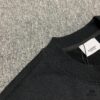New Burberry 24 Fall Limited Oak Leaf Letter Print Crew Neck Sweatshirt