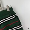69314752908475d562cd9d7e New Burberry Classic Green Striped Knit Straight Shorts Unisex