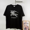 6931475e908475d562cd9d80 New BBR Burberry 24SS Embroidered 3D Horse Logo Short Sleeve T-Shirt