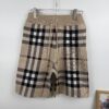 69314859908475d562cd9da8 New BURBERRY Burberry Classic Plaid Knitted Shorts Unisex