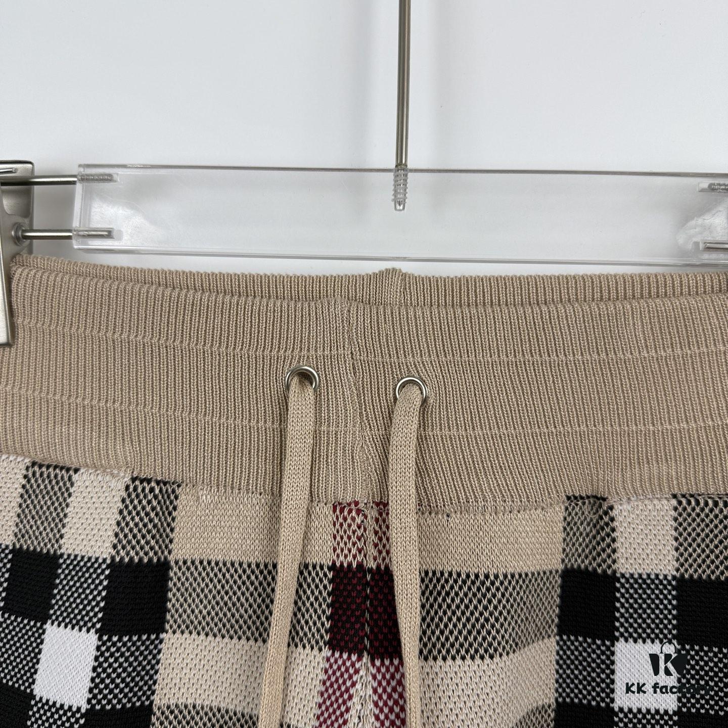 69314868908475d562cd9dab New BURBERRY Burberry Classic Plaid Knitted Shorts Unisex