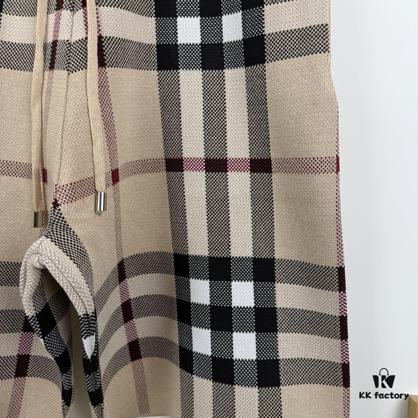 69314870908475d562cd9dad New BURBERRY Burberry Classic Plaid Knitted Shorts Unisex