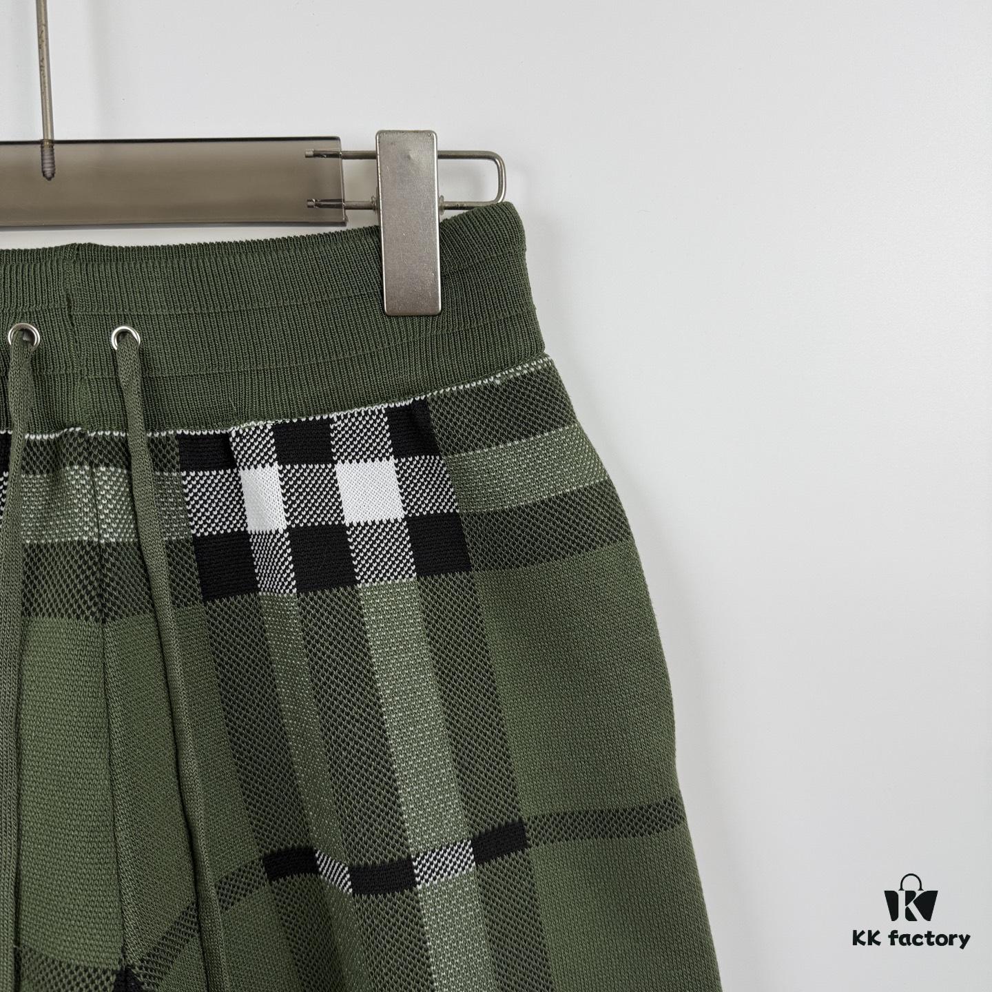 69314876908475d562cd9dae New BURBERRY Classic Check Knit Shorts Unisex