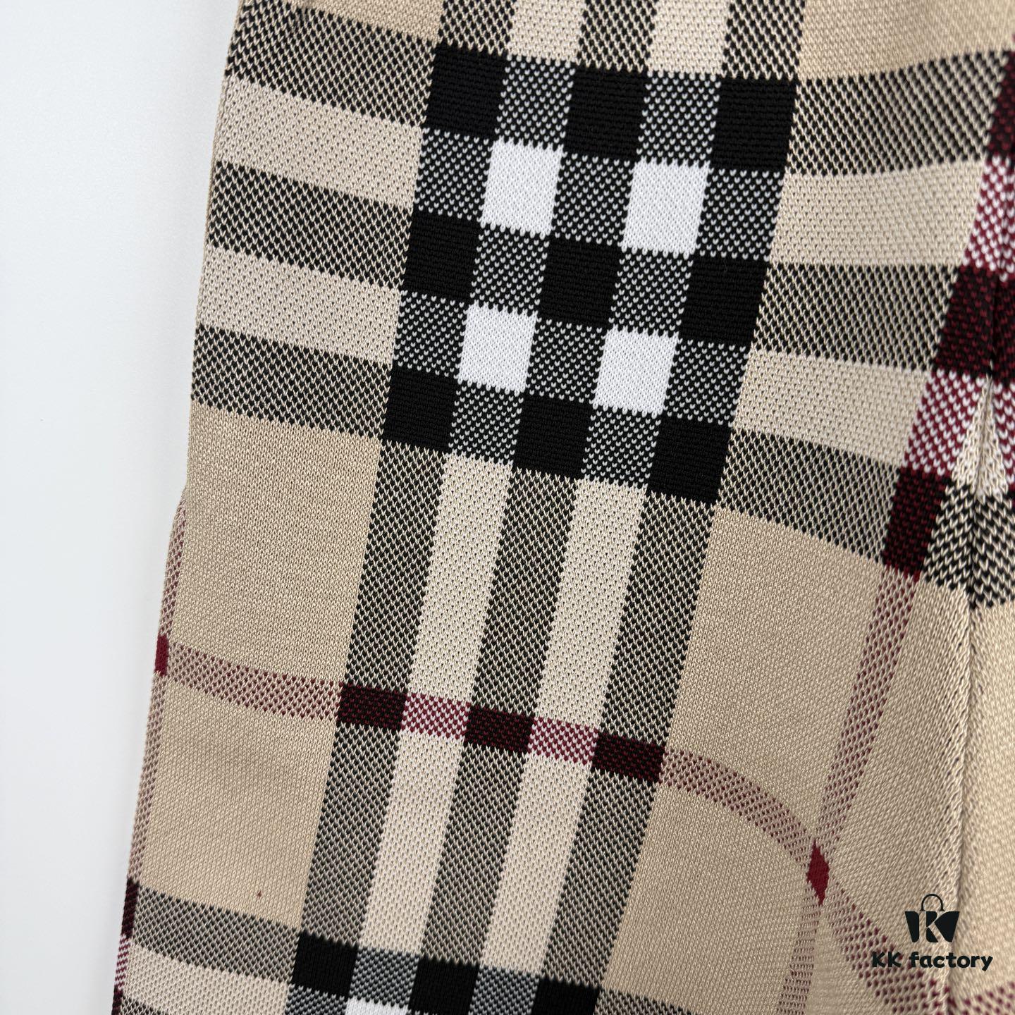 69314877908475d562cd9daf New BURBERRY Burberry Classic Plaid Knitted Shorts Unisex