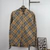 693148a5908475d562cd9dbb New BBR Burberry 24SS Autumn-Winter Checkered Precision-Aligned Shirt, Official Website 1:1 Original Quality