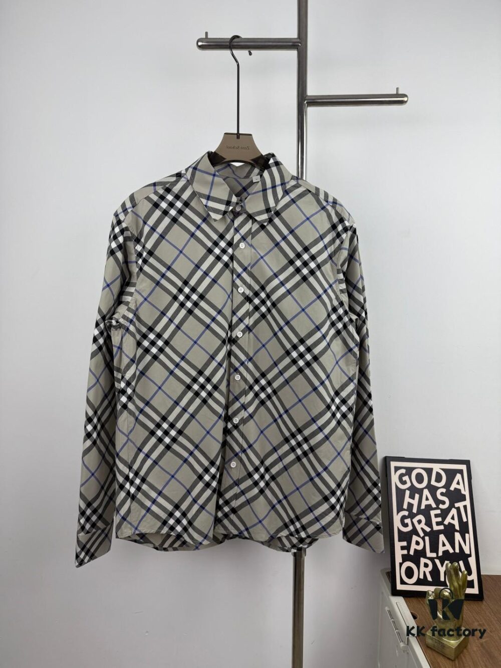 693148ee908475d562cd9dca New BBR Burberry 24SS Autumn/Winter Plaid Alignment Shirt Official Website 1:1 Original Quality