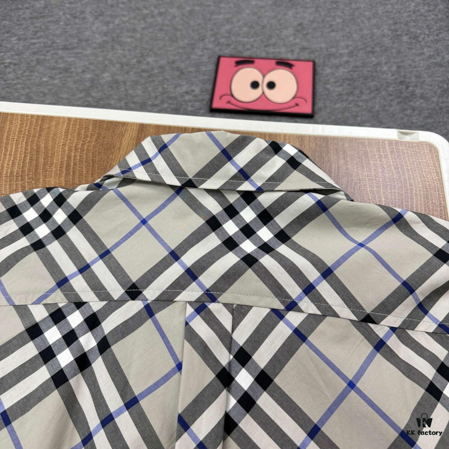 693148f9908475d562cd9dcd New BBR Burberry 24SS Autumn/Winter Plaid Alignment Shirt Official Website 1:1 Original Quality
