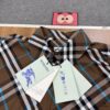 69314940908475d562cd9de2 New BBR Burberry 24SS Autumn/Winter Check Aligned Shirt Official Website 1:1 Original Quality