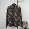 69314940908475d562cd9de3 New BBR Burberry 24SS Autumn-Winter Checkered Precision-Aligned Shirt Official Website 1:1 Original Quality