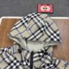 New Burberry Plaid Knight Horse Double-Sided Lightweight Hooded Jacket