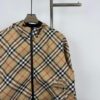 693149f1908475d562cd9e13 New Burberry Check Pattern Knight Horse Double-Sided Lightweight Hooded Jacket