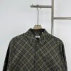 New Burberry 24SS Embroidered Check Cotton Shirt
