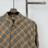 69314a24908475d562cd9e23 New Burberry 24SS Embroidered Check Cotton Shirt