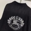 69314b9d908475d562cd9e74 New Burberry & Supreme 2024 Collaborative Embroidered Horse Motif Denim Jacket Unisex