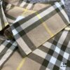 69314c09908475d562cd9e90 New BURBERRY/Barbouri Classic Yellow Tartan Stripe Long Sleeve Shirt, Iconic BBR Brand Checkered Pattern Shirt