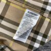 69314c0e908475d562cd9e92 New BURBERRY/Barbouri Classic Yellow Tartan Stripe Long Sleeve Shirt, Iconic BBR Brand Checkered Pattern Shirt